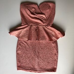 Pink Sleeveless Minidress